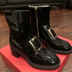 Brand New Patent Leather Boots